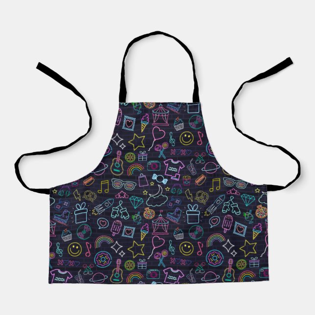 Delantal Neon Purim (Anverso)