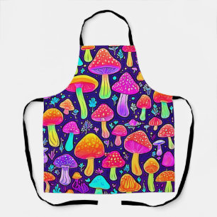 Delantal Neón suave: parche para hongos Personalizados
