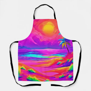 Delantal Neon Sun & Beach Bliss