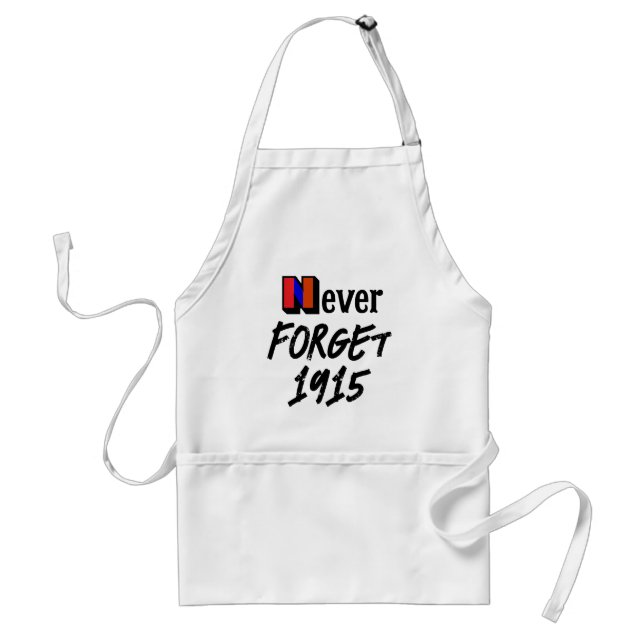 Delantal Never Forget 1915 Apron (Frente)