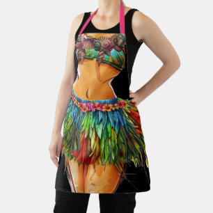 Delantal NEW Luau o Kitchen Laughter Apron