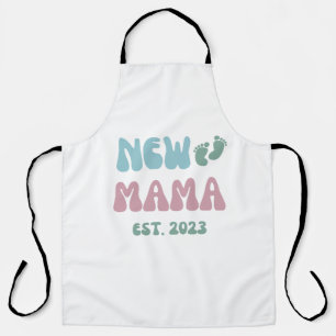 Delantal New Mama Est 2023 - Apron