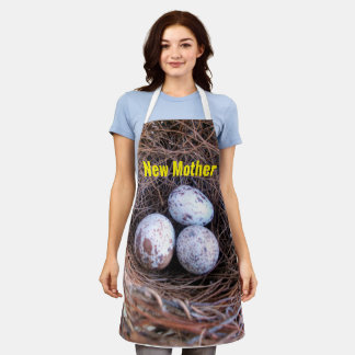 Delantal New Mother All-Over Print Apron, Medium