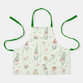 Delantal New Year Gnomes, New Year, Author Natasha Us