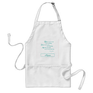 Delantal Nieta, baile de graduación, Apron