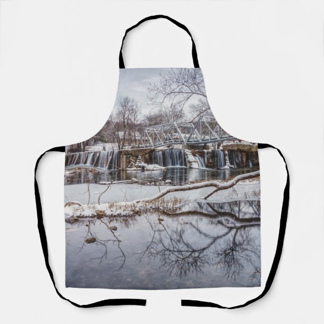 Delantal Nieve En Finley Dam Apron (Anverso)