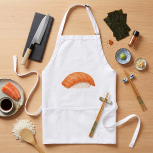 Delantal Nigiri De Salmón Sushi Japonés Para Foodies