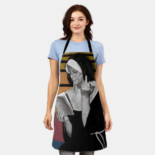 Delantal Niñeras de fumar estilo retro