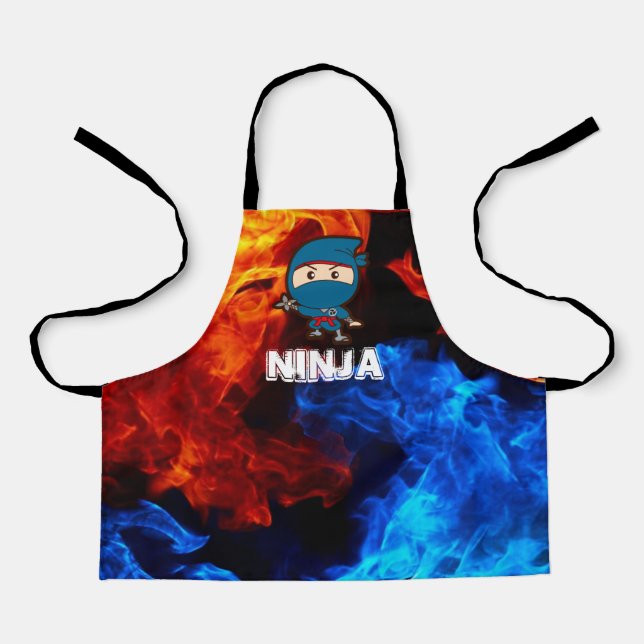 Delantal Ninja Boy (Anverso)