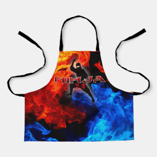 Delantal Ninja Silhouette