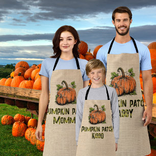 Delantal Niño de la parcela de calabaza Halloween Falso Arp