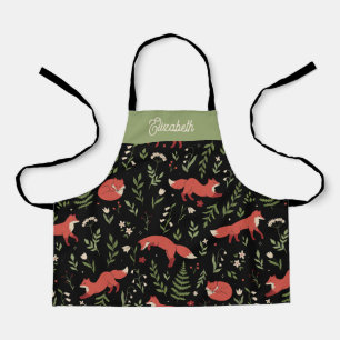Delantal Niños Botánicos Personalizados de Woodland Fox