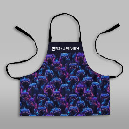 Delantal Niños Controladores de juegos personalizados