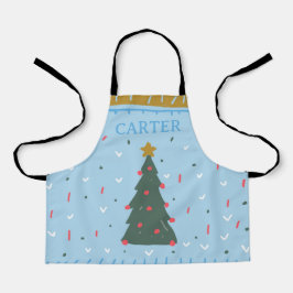 Delantal Niños Navidades personalizados Cocina Apron