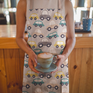 Delantal Niños Personalizados Carros