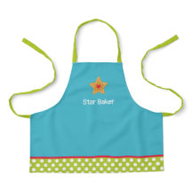 Niños personalizados haciendo pan con Apron