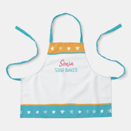 Delantal Niños personalizados haciendo pan con Apron
