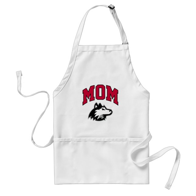Delantal NIU Huskies Mom (Frente)