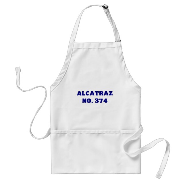 Delantal No. 374 de Alcatraz (Frente)