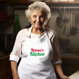 Delantal No es miembro de una familia italiana personalizad
