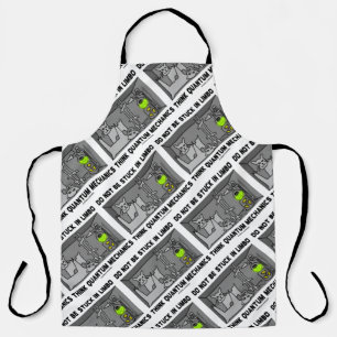 Delantal No Estar Atrapado En El Limbo Pensar Mecánica Quan