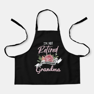 Delantal No estoy jubilado, soy una abuela profesional