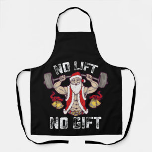 Delantal No Levantar No Regalo Santa Gimnasio Entrenamiento