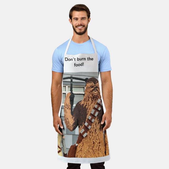 Delantal No lo queme (Gastado)