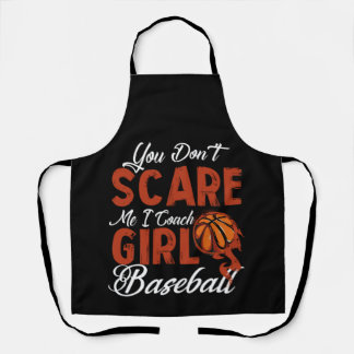 Delantal No me asustes, entreno a CHICAS en BASKETBALL