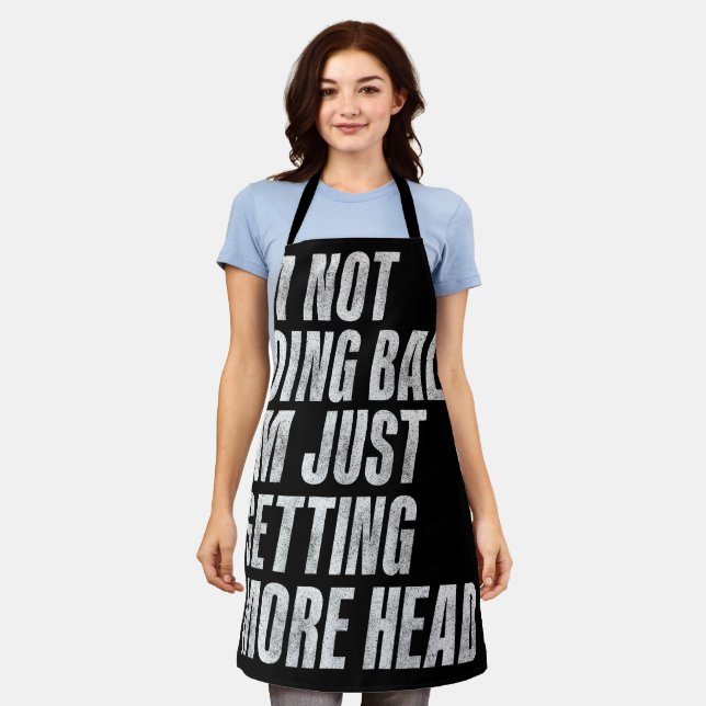 Delantal No me estoy quedando calvo, solo estoy ganando más (Gastado)