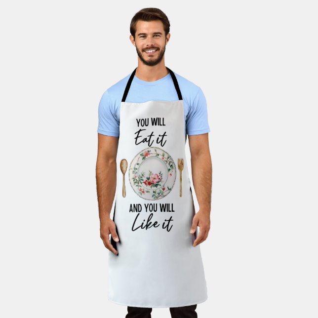 Delantal No-Nonsense Kitchen (Gastado)