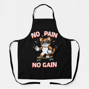 Delantal No pain No Gain