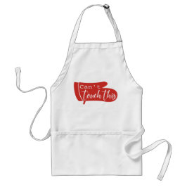 Delantal No Puede Tocar Este Regalo Divertido del Chef
