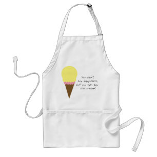 Delantal No se puede comprar la felicidad Apron (helado)