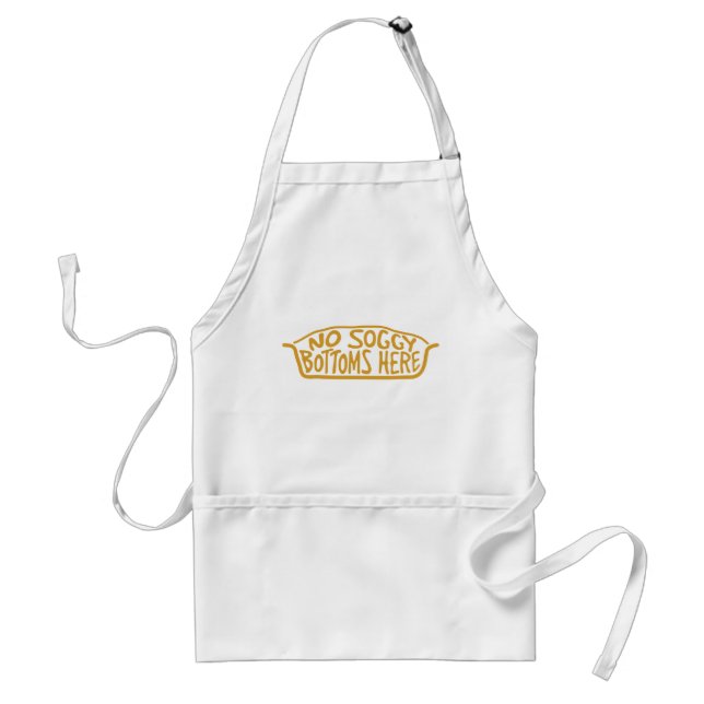 Delantal No Soggy Bottoms Pastry Apron - Tan (Frente)