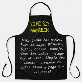 Delantal no soy mandilon meme