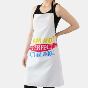 Delantal No soy perfecto, pero soy único