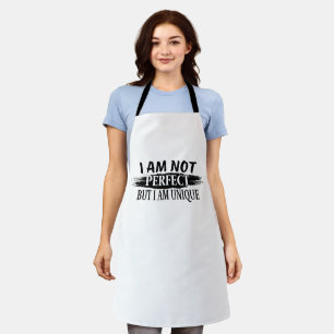 Delantal No soy perfecto, pero soy único