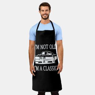 Delantal No soy viejo, soy un clásico Coche clásico diverti