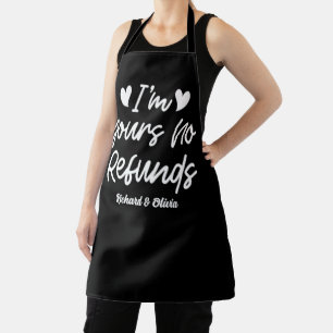 Delantal No te devuelven el regalo de tu esposa Día de San 