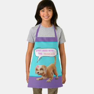 Delantal No te metas con esta princesa