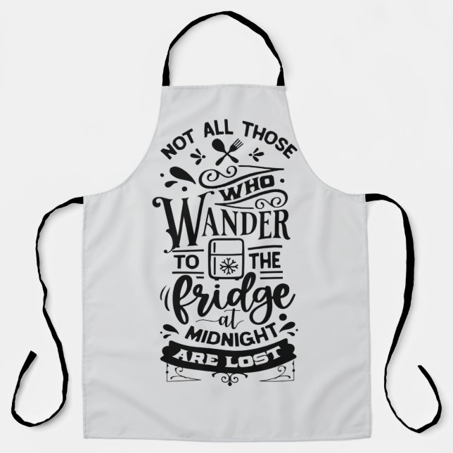 Delantal No Todos Los Que Desean Frigorífico... (Anverso)