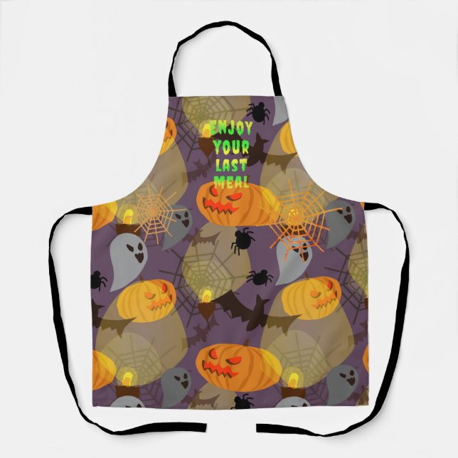 Delantal Noche de Halloween   (Anverso)