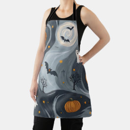 Delantal Noche de la Muerte de Halloween