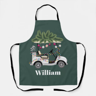 Delantal Nombre de Carrito Personalizado Bolas de Golf Golf