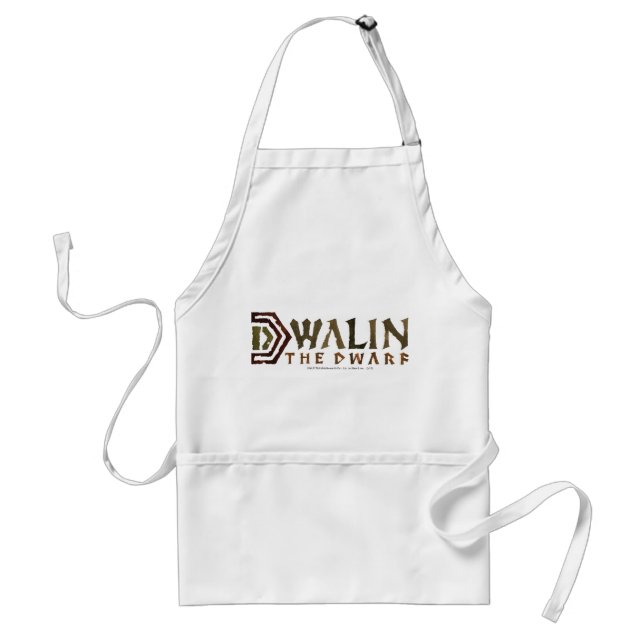 Delantal Nombre de Dwalin (Frente)