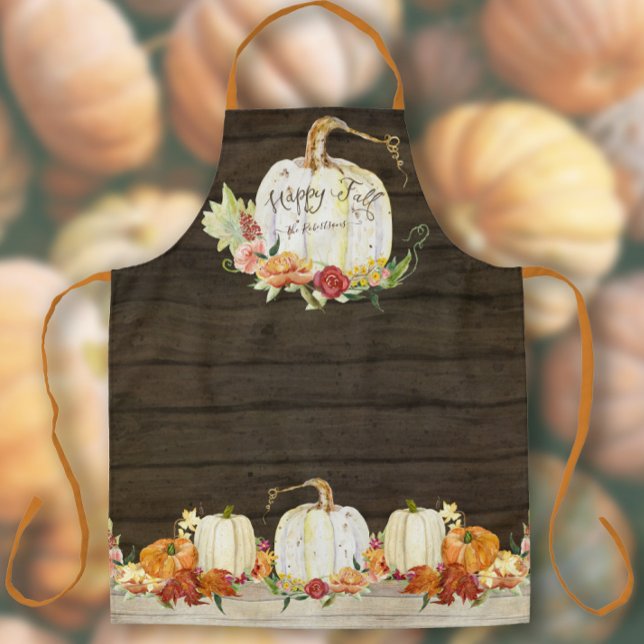 Delantal Nombre de familia de la familia de la Calabaza de  (Subido por el creador)