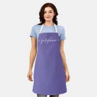 Nombre de guión elegante personalizado violet adul