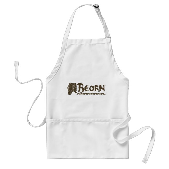Delantal Nombre de la cabeza del oso BEORN™ (Frente)