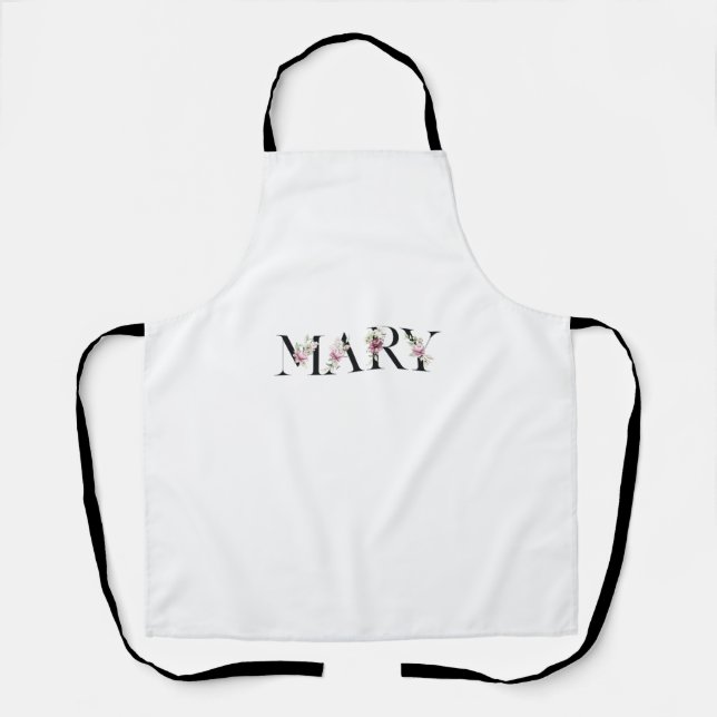 Delantal Nombre de Mary (Anverso)